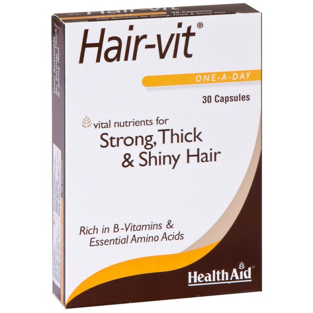 Health Aid HAIR-VIT, 30 κάψουλες