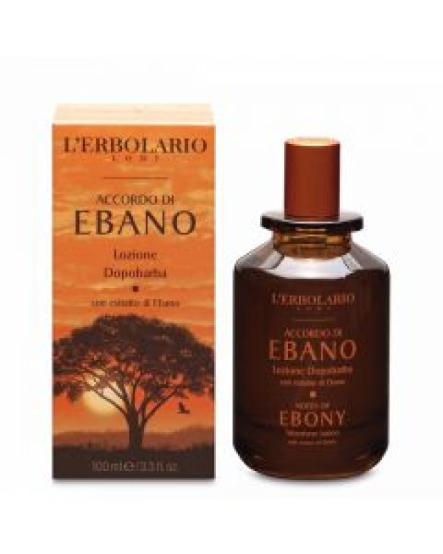 L Erbolario Notes of Ebony After Shave Lotion- 100ml