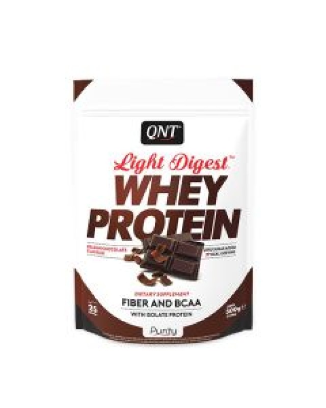 QNT Light Digest Whey Protein Γεύση Belgian Chocolate 500g