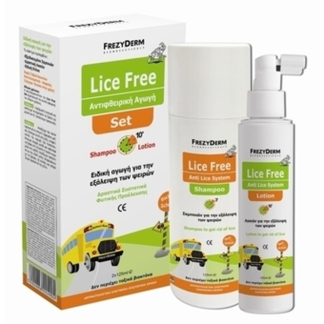 Frezyderm Lice Free Set 2x125ml