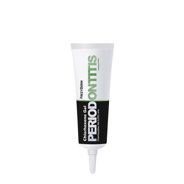 Frezyderm Periodontitis Chlorhexene Gel Στοματική Γέλη για την Αντιμετώπιση της Περιοδοντίτιδας, 30ml