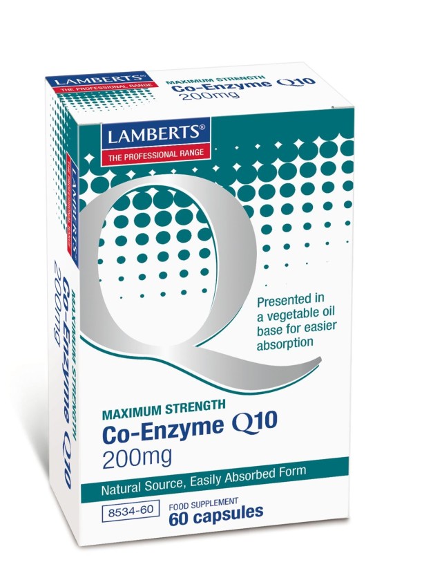 Lamberts Co-Enzyme Q10 200mg 60caps