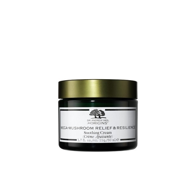 Origins Mega-Mushroom Relief & Resilience Soothing Cream Ενυδατική Κρέμα Προσώπου Κατά της Αίσθηση Τραβήγματος & Ερυθρότητας- 50ml