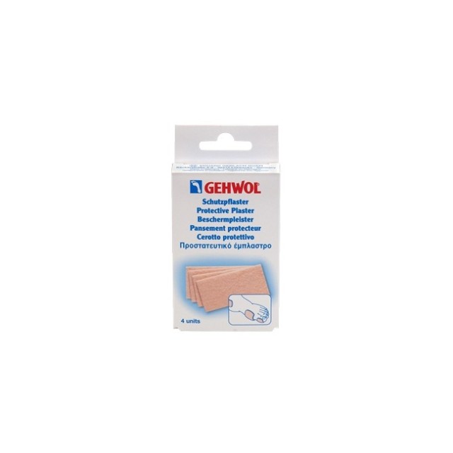 Gehwol Protective Plaster Thick Παχύ Προστατευτικό Έμπλαστρο, 4 τεμάχια