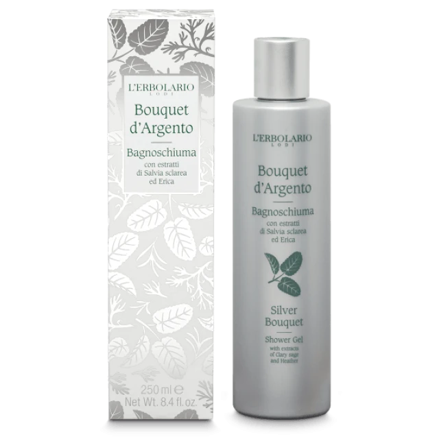 L?Erbolario Silver Bouquet Shower Gel- 250ml