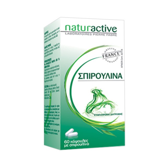 Naturactive Σπιρουλίνα 60 Κάψουλες