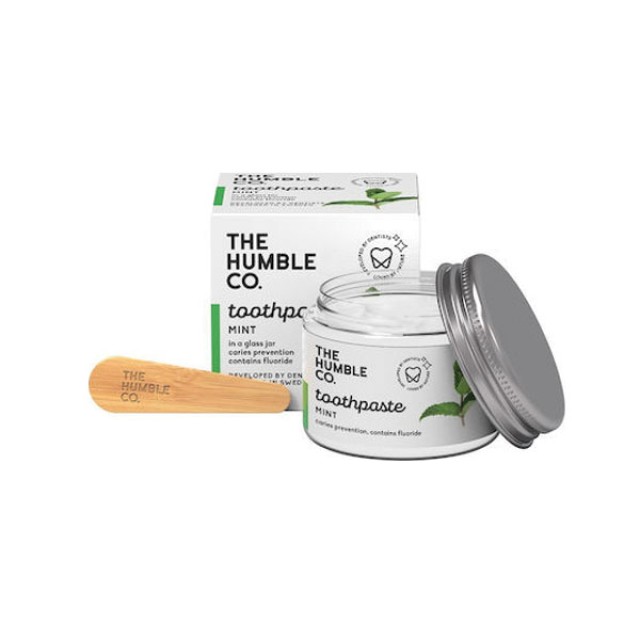 The Humble Co. Toothpaste in Glass Jar Mint 50ml