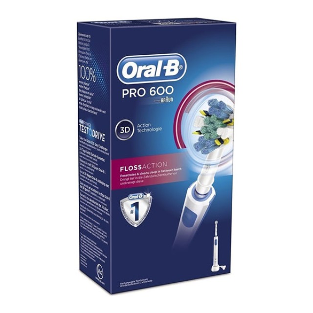 Oral-B Pro 600 Floss Action
