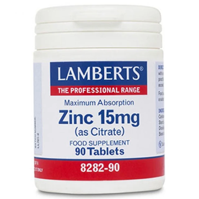 Lamberts Zinc 15mg(Citrate) 90tabs