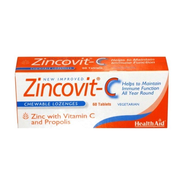 Health Aid Zincovit C- 60 ταμπλέτες